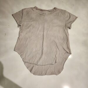 Frank & Eileen Tee Lab Distressed Hi Low Hem Tunic Tee Shirt Womens Medium